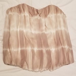 Guess strapless top